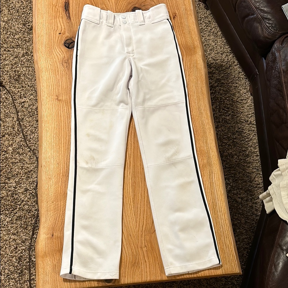 Easton white baseball pants